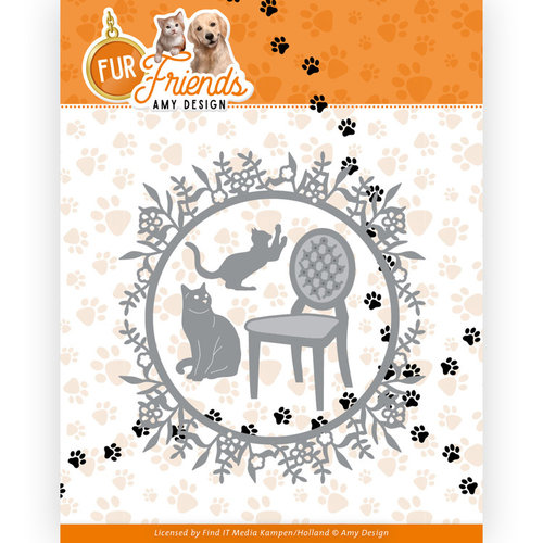 Amy Design ADD10284 - Mal - Amy Design – Fur Friends - Cat Circle