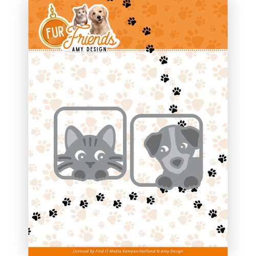 Amy Design ADD10287 - Mal - Amy Design – Fur Friends - Peek a Boo