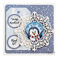 Marianne Design CR1609 - Art texture XL Snowflake