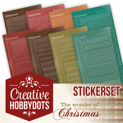 CHSTS030 - Creative Hobbydots stickerset 30 - Yvonne Creations - The Wonder of Christmas