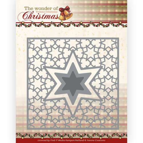 Yvonne Creations YCD10283 - Mal - Yvonne Creations - The Wonder of Christmas - Stars Frame