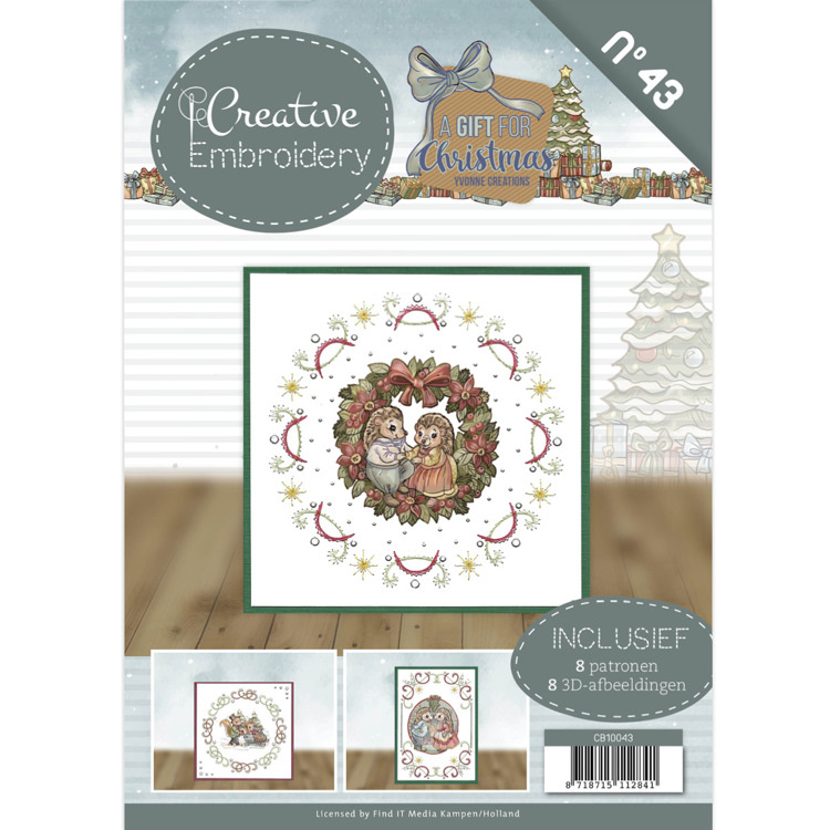 CB10043 Creative Embroidery 43 Yvonne Creations A Gift for Christmas
