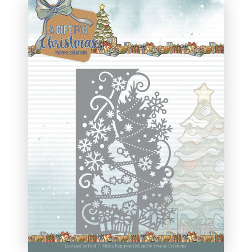 Yvonne Creations YCD10291 - Mal - Yvonne Creations - A Gift for Christmas - Christmas Gift Edge