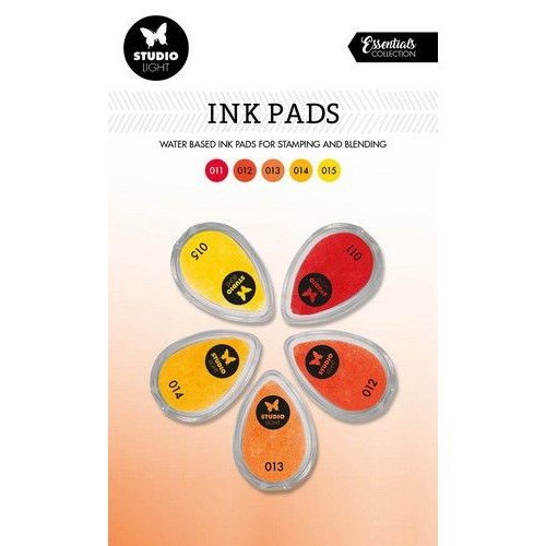 Studio Light Studio Light Ink Pads Waterbased Geel tinten SL-ES-INKP03 215x130mm