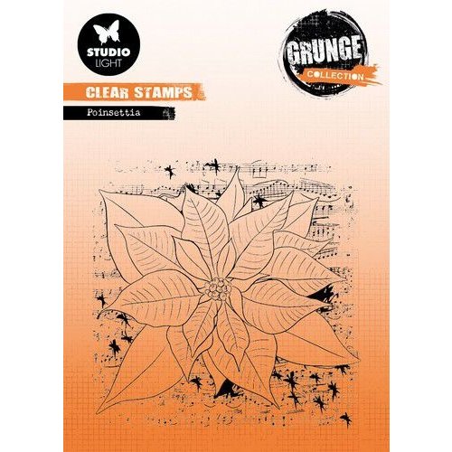 Studio Light Studio Light Clear Stamp Grunge Collection nr.319 SL-GR-STAMP319 130x130mm