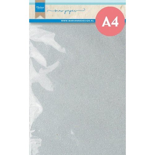 Marianne Design CA3181 - Sneeuwpapier A4