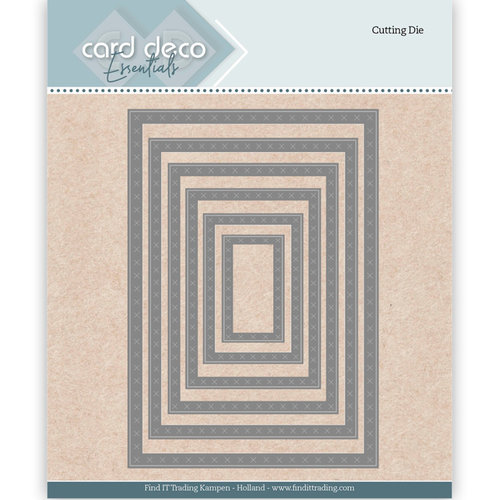 Card Deco CDECD0123 - Card Deco Essentials - Nesting Mal - Cross Stitch Border