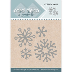 CDEMIN10059 - Card Deco Essentials - Mini Mal - 59 - Snowflakes