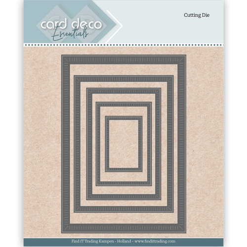 Card Deco CDECD0124 - Card Deco Essentials - Nesting Mal - Striped Border