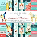 PB1698 - Enchanted Christmas 8 x 8 Embellishments Pad