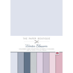PB1990 - The Paper Boutique Winter Blossom Colour Card Collection