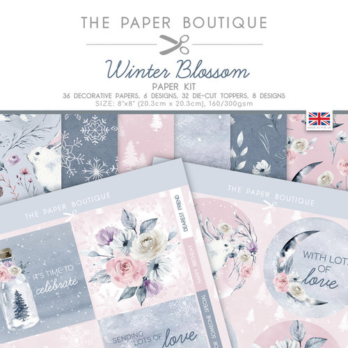 PB1992 - The Paper Boutique Winter Blossom Paper Kit