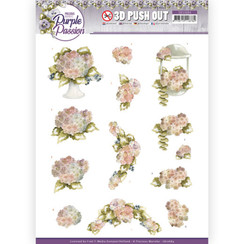 SB10684 - Uitdrukvel - Precious Marieke - Purple Passion - Pale Hydrangea