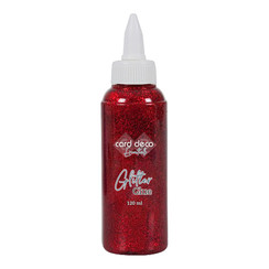 CDEGG006 - Card Deco Essentials - Glitter Lijm - Red - 120ML