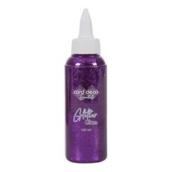 CDEGG011 - Card Deco Essentials - Glitter Lijm - Purple - 120ML