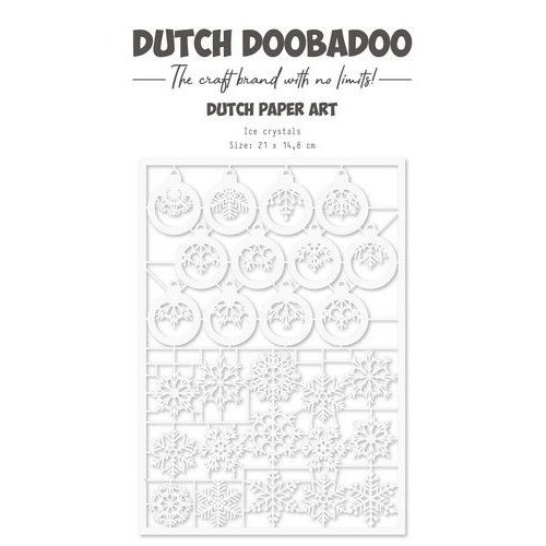 Dutch Doobadoo Dutch Doobadoo Dutch Paper Art kerstballen A5 472.948.054