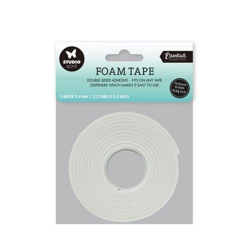 Studio Light Studio Light Doublesided foam tape 6mm thick - 0,6mm wide SL-ES-FOAMT05 80x80mm