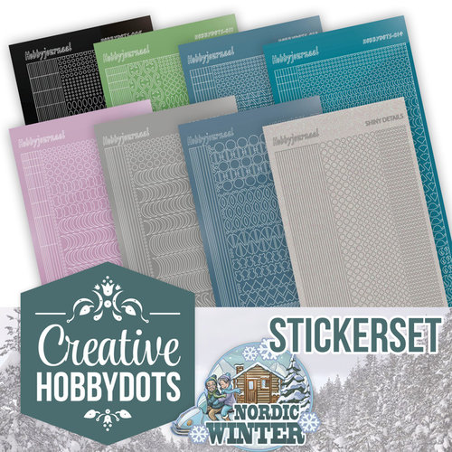 Yvonne Creations CHSTS033 - Creative Hobbydots Stickerset 33