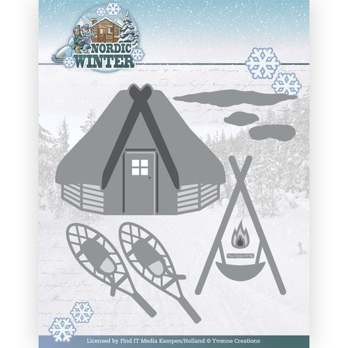 Yvonne Creations YCD10294 - Mal - Yvonne Creations - Funky Nanna – Nordic Winter - Nordic Shelter