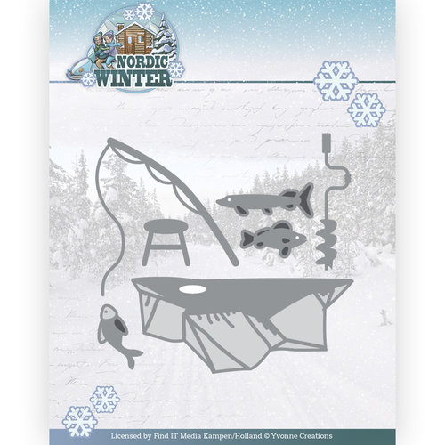 Yvonne Creations YCD10295 - Mal - Yvonne Creations - Funky Nanna – Nordic Winter - Nordic Fishing