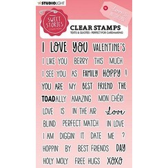 Studio Light Clear Stamp Sweet Stories nr.329 SL-SS-STAMP329 A6