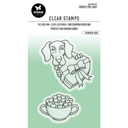 Studio Light Studio Light Clear Stamp By Laurens nr.354 BL-ES-STAMP354 A7