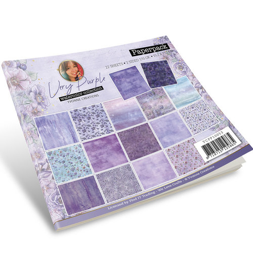 Yvonne Creations YCPP10053 - Papierpak - Yvonne Creations - Very Purple