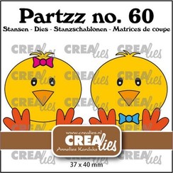 Crealies Partzz Kuiken CLPartzz60 37x40mm