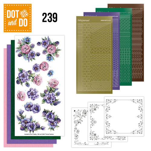 DODO239 - Dot and Do 239 - Yvonne Creations - Very Purple