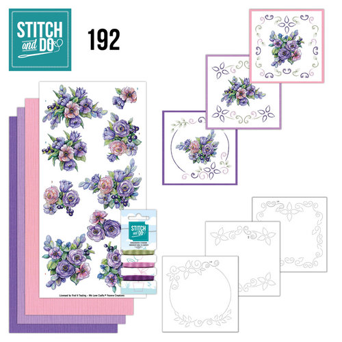 STDO192 - Stitch and Do 192 - Yvonne Creations - Very Purple