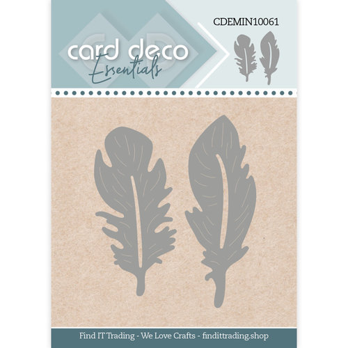 Yvonne Creations CDEMIN10061 - Card Deco Essentials - Mini Dies - 61 - Feathers