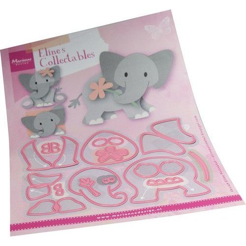 Marianne Design COL1521 - Elines Baby Elephant