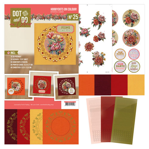 DODOOC10025 - Dot and Do on Colour 25 - Amy Design - Botanical Garden