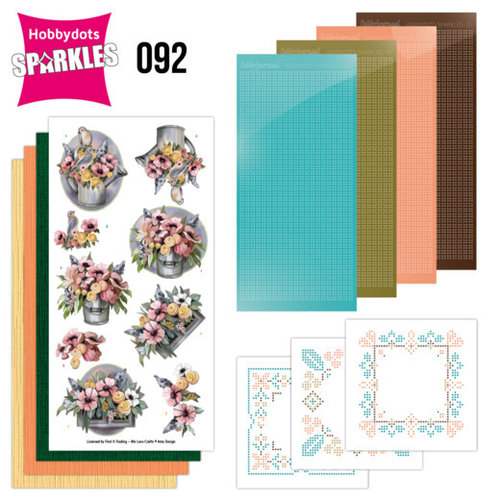 SPDO092 - Sparkles Set 92 - Amy Design - Bucket and Flowers