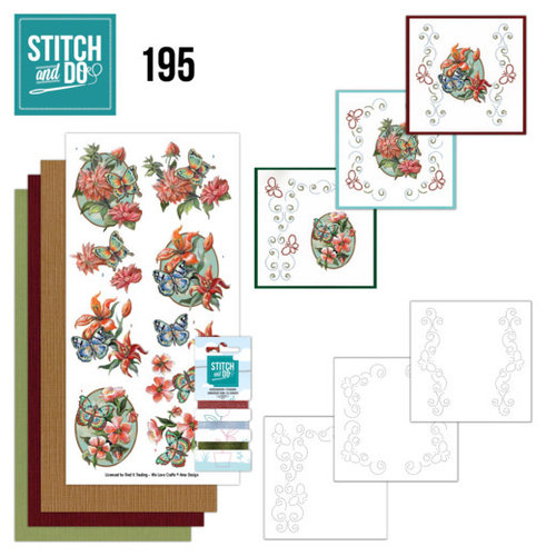 STDO195 - Stitch and Do 195 - Amy Design - Botanical Garden