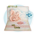 Leane Creatief 458412 - LeCrea - Leabilitie  Pop-Up Vlinder snij en embossing mal