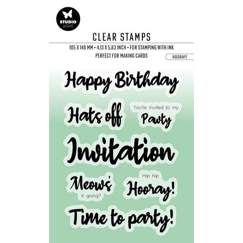 Studio Light Studio Light Clear Stamp Essentials nr.414 BL-ES-STAMP414 132x94mm