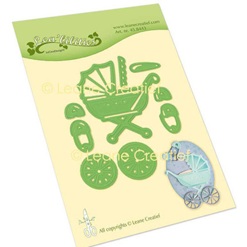 Leane Creatief 458443 - LeCrea - Leabilitie  Kinderwagen snij en embossing mal