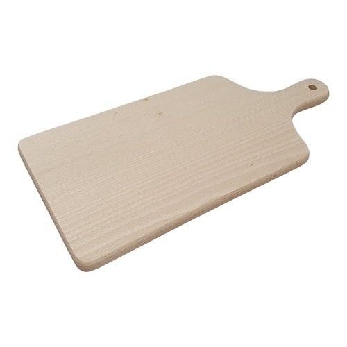 Houten Snijplank beuken met handvat 39,5cmx18,5cmx1,5cm