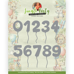 YCD10304 - Mal - Yvonne Creations - Jungle Party - Jungle Numbers