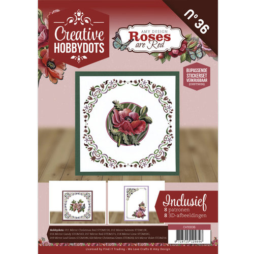 Amy Design CH10036 - Creative Hobbydots 36 - Amy Design - Roses Are Red