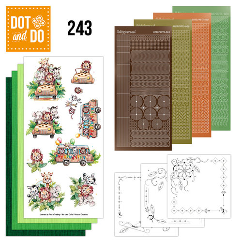 Dot en Do DODO243 - Dot and Do 243 - Yvonne Creations - Jungle Party