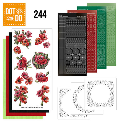 Dot en Do DODO244 - Dot and Do 244 - Amy Design - Roses are Red