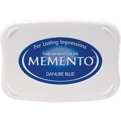 ME-000-600 - Memento inktkussen Danube Blue