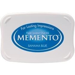 ME-000-601 - Memento inktkussen Bahama Blue