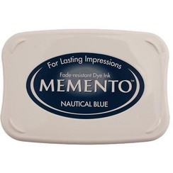 ME-000-607 - Memento inktkussen Nautical Blue