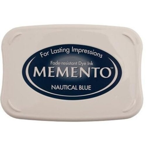 Memento ME-000-607 - Memento inktkussen Nautical Blue