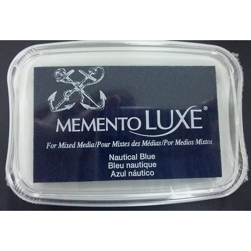 Memento ML-000-607 - Memento inktkussen De Luxe Nautical Blue