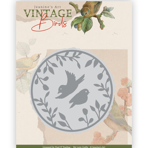 Jeanines Art JAD10173 - Mal - Jeanine's Art - Vintage Birds - Birds Circle