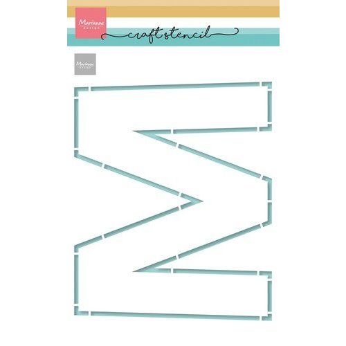 Marianne Design PS8143 - M-Letter